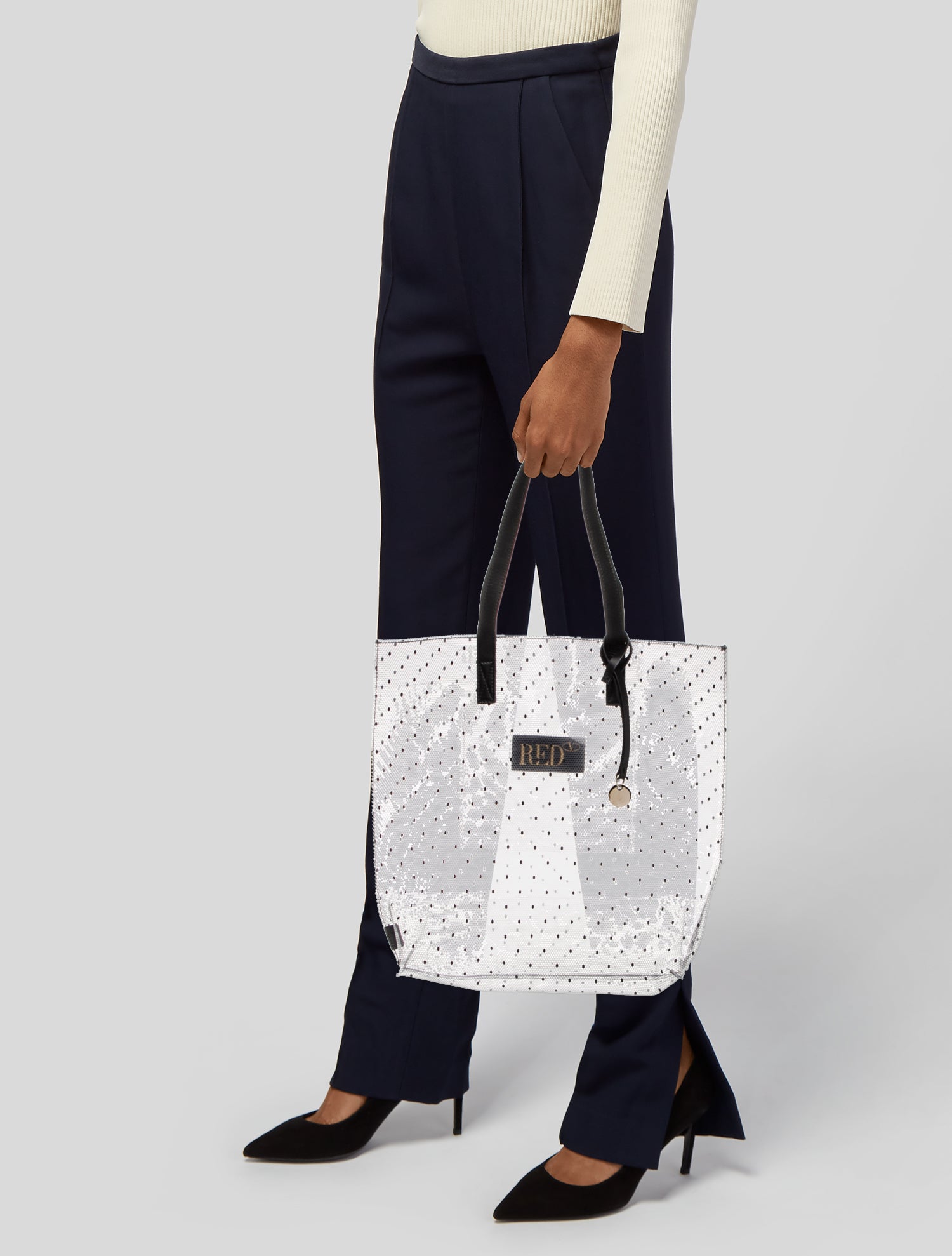 Red Valentino Rubber Tote