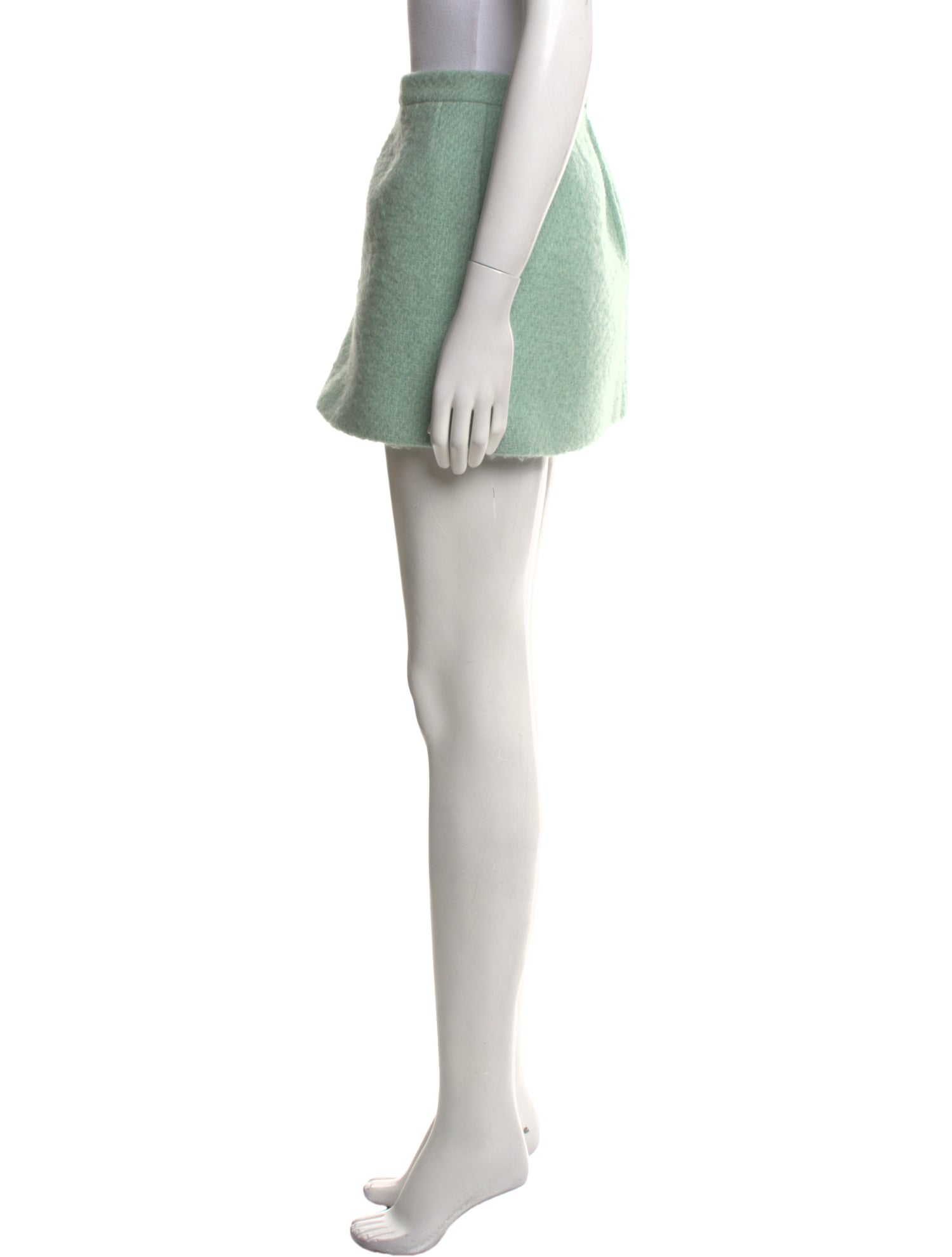 Red Valentino Wool Mini Skirt