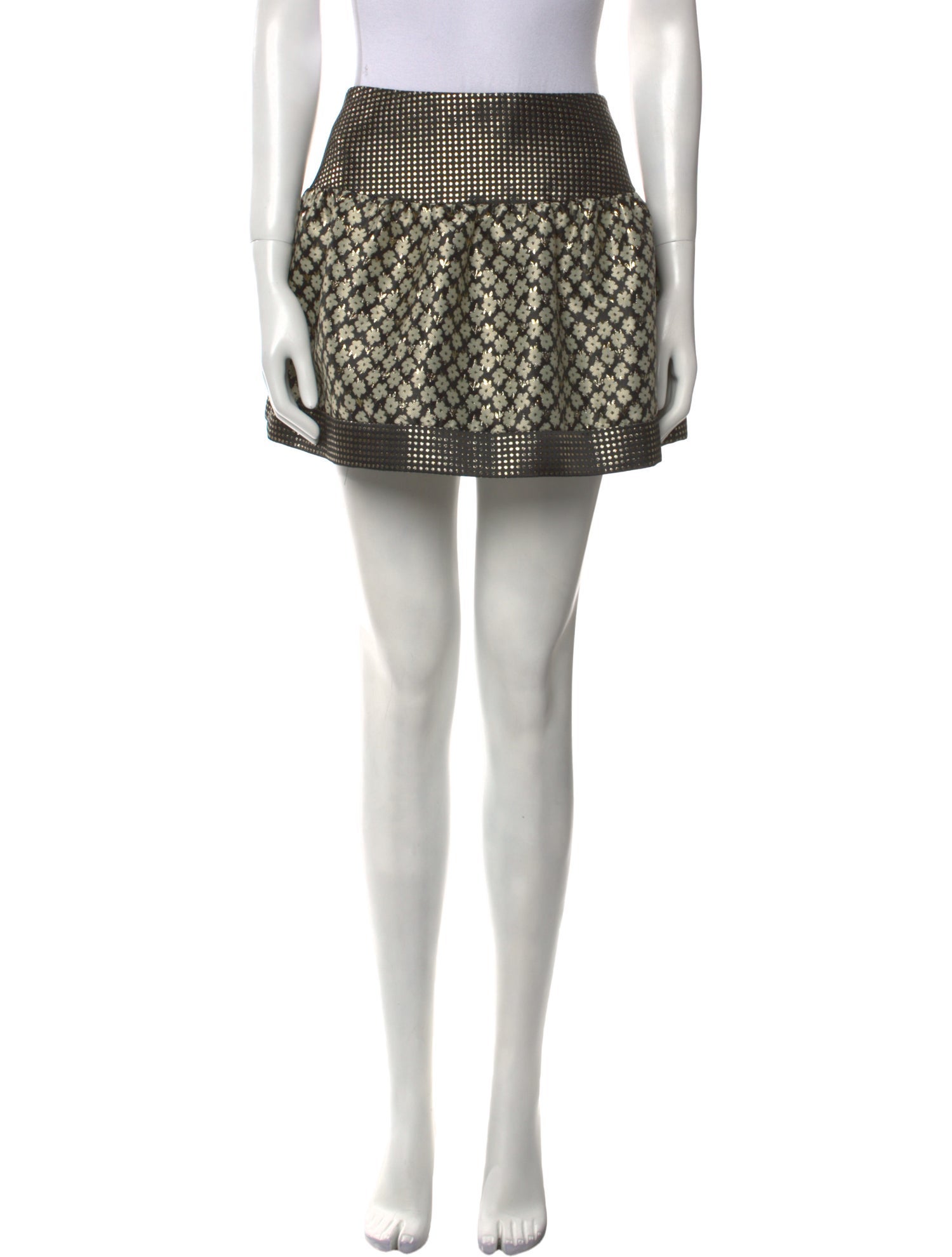 Red Valentino Printed Mini Skirt