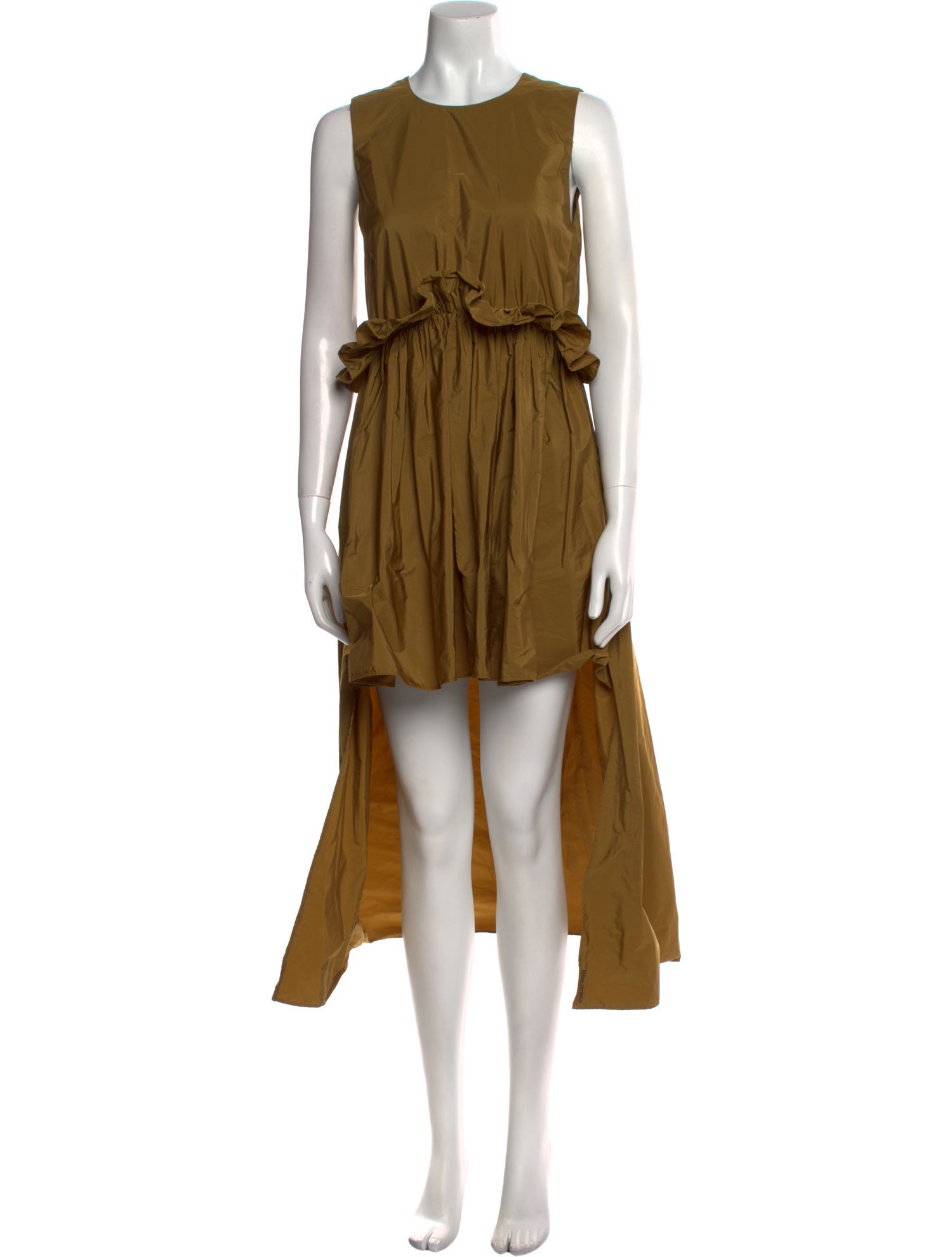 Red Valentino Crew Neck Long Dress