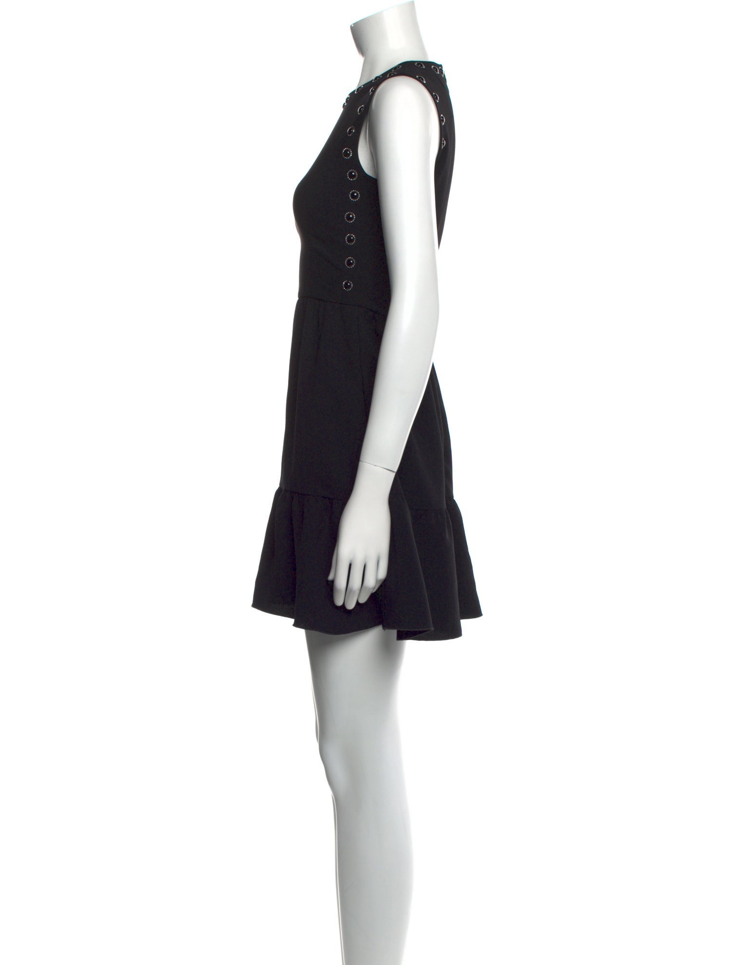 Red Valentino Crew Neck Mini Dress