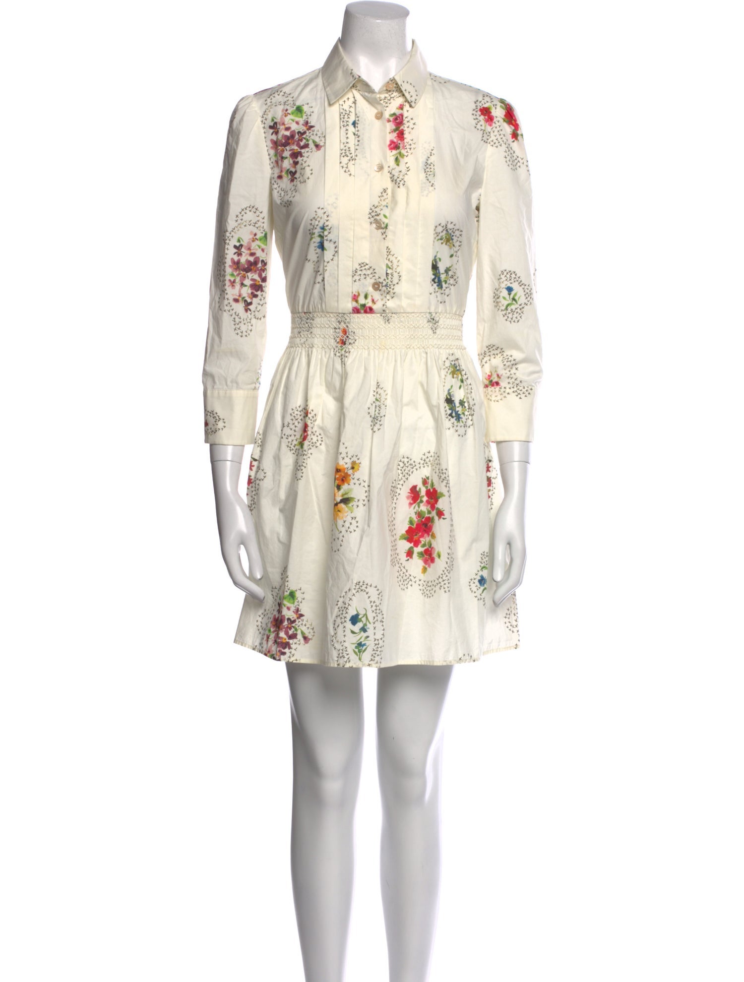 Red Valentino Printed Mini Dress