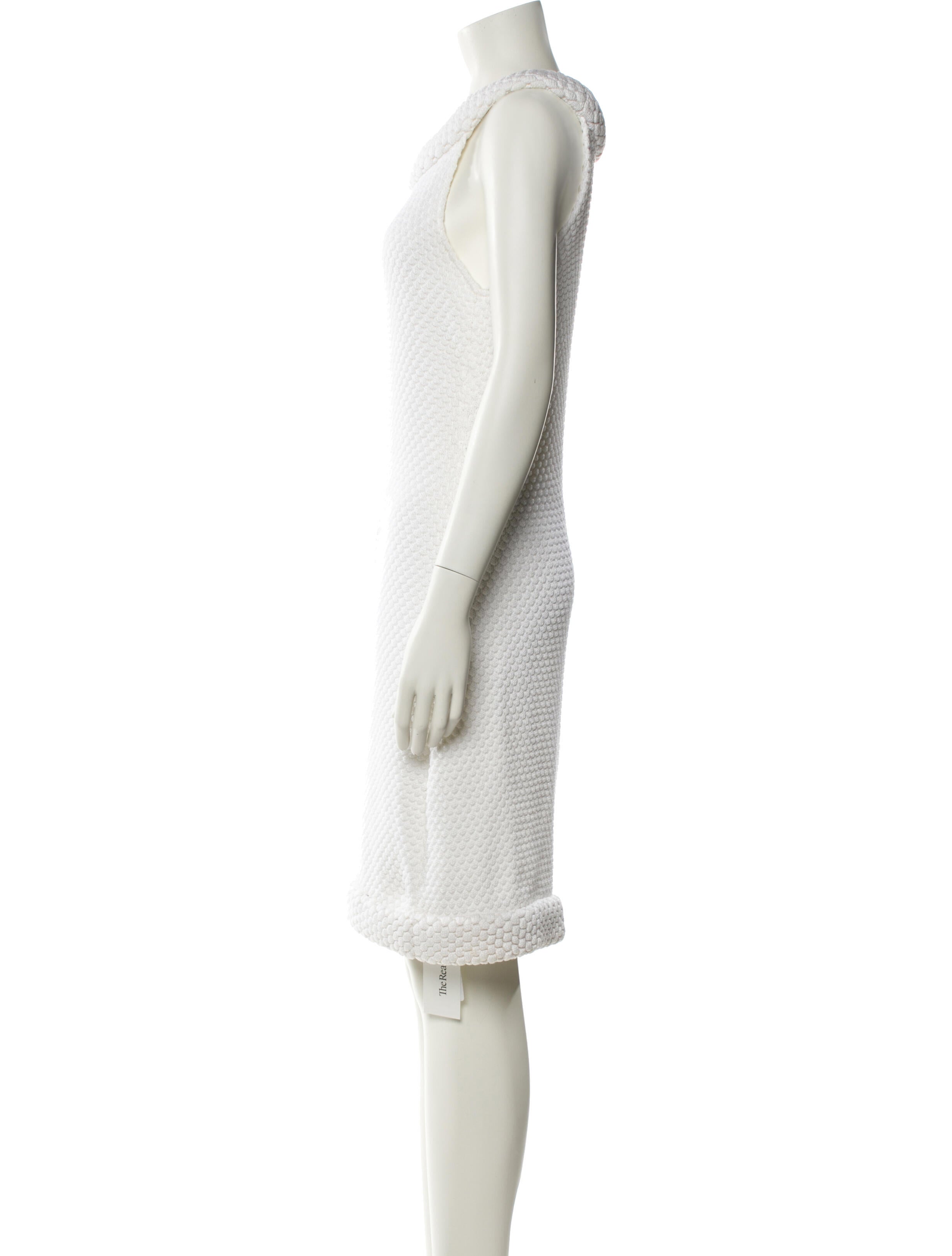 Red Valentino Scoop Neck Mini Dress