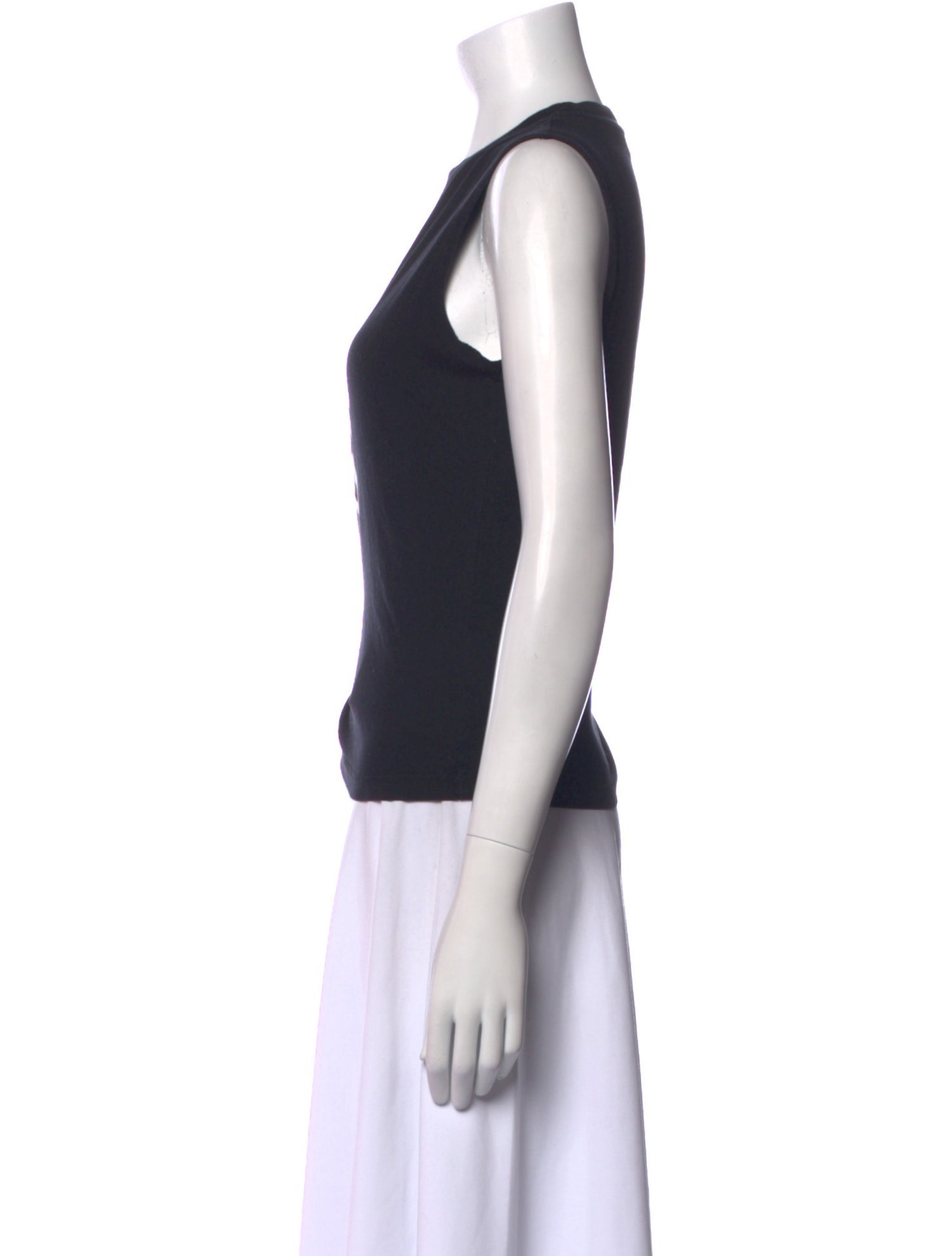 Red Valentino Graphic Print Crew Neck Top