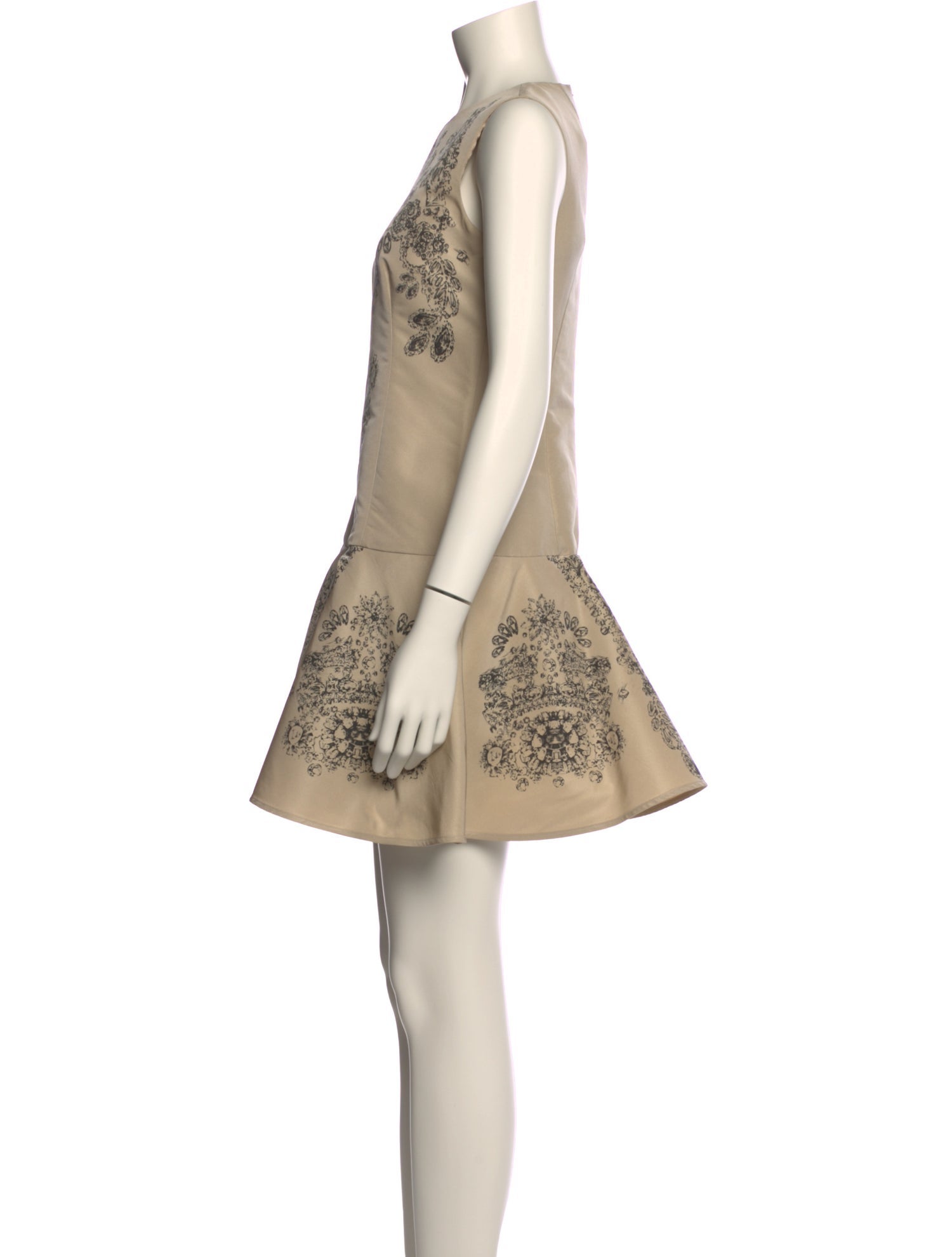 Red Valentino Printed Mini Dress