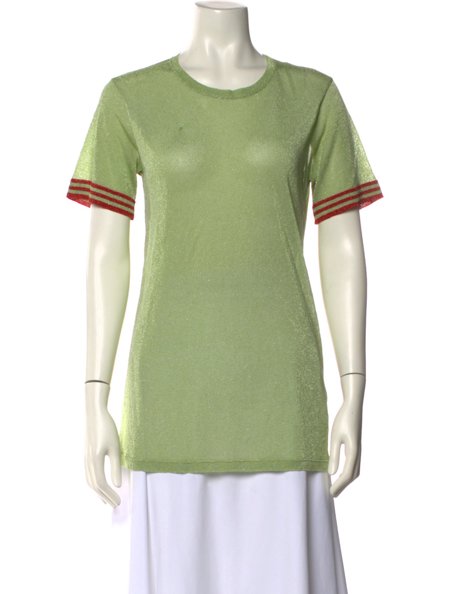 Red Valentino Crew Neck Short Sleeve T-Shirt