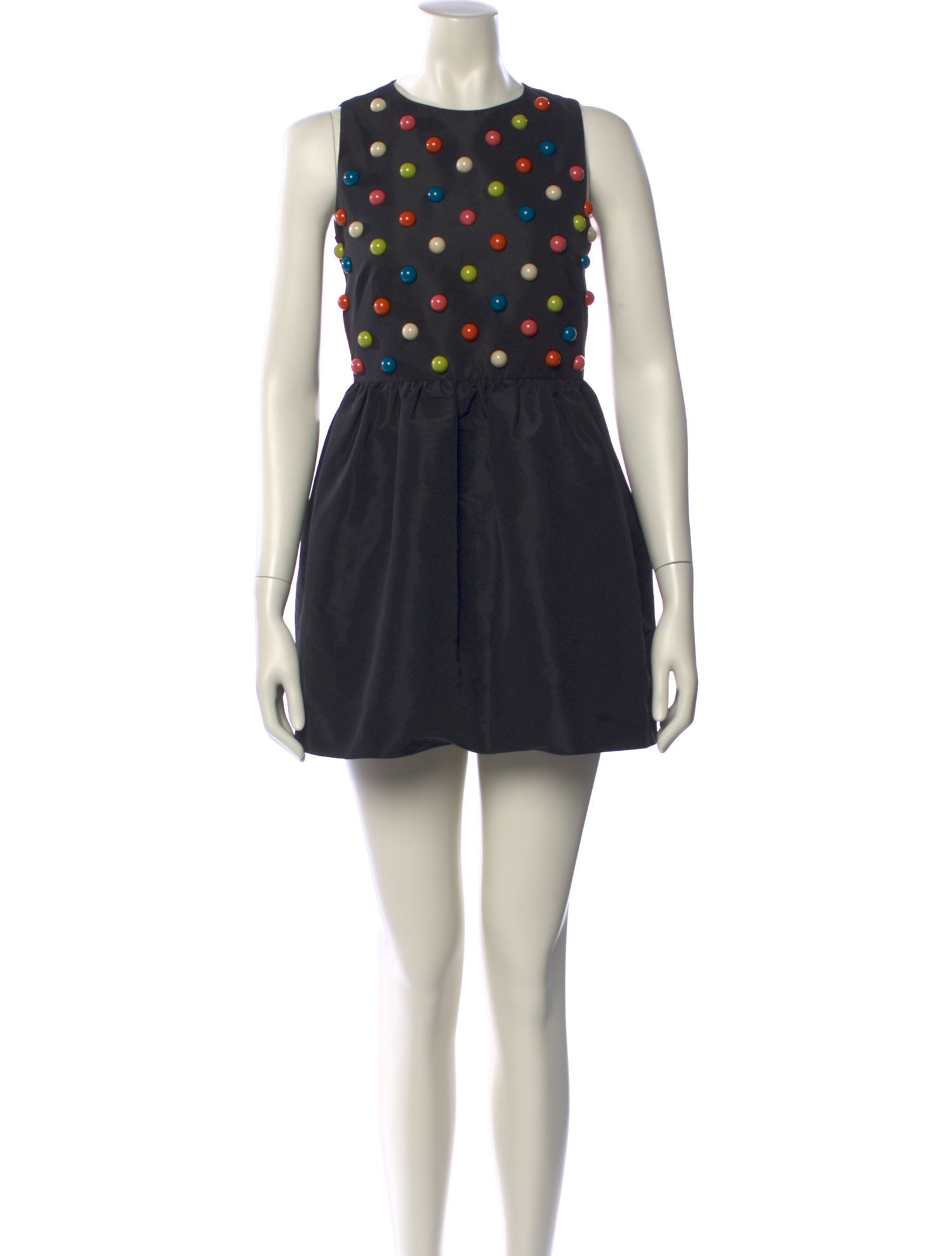 Red Valentino Crew Neck Mini Dress