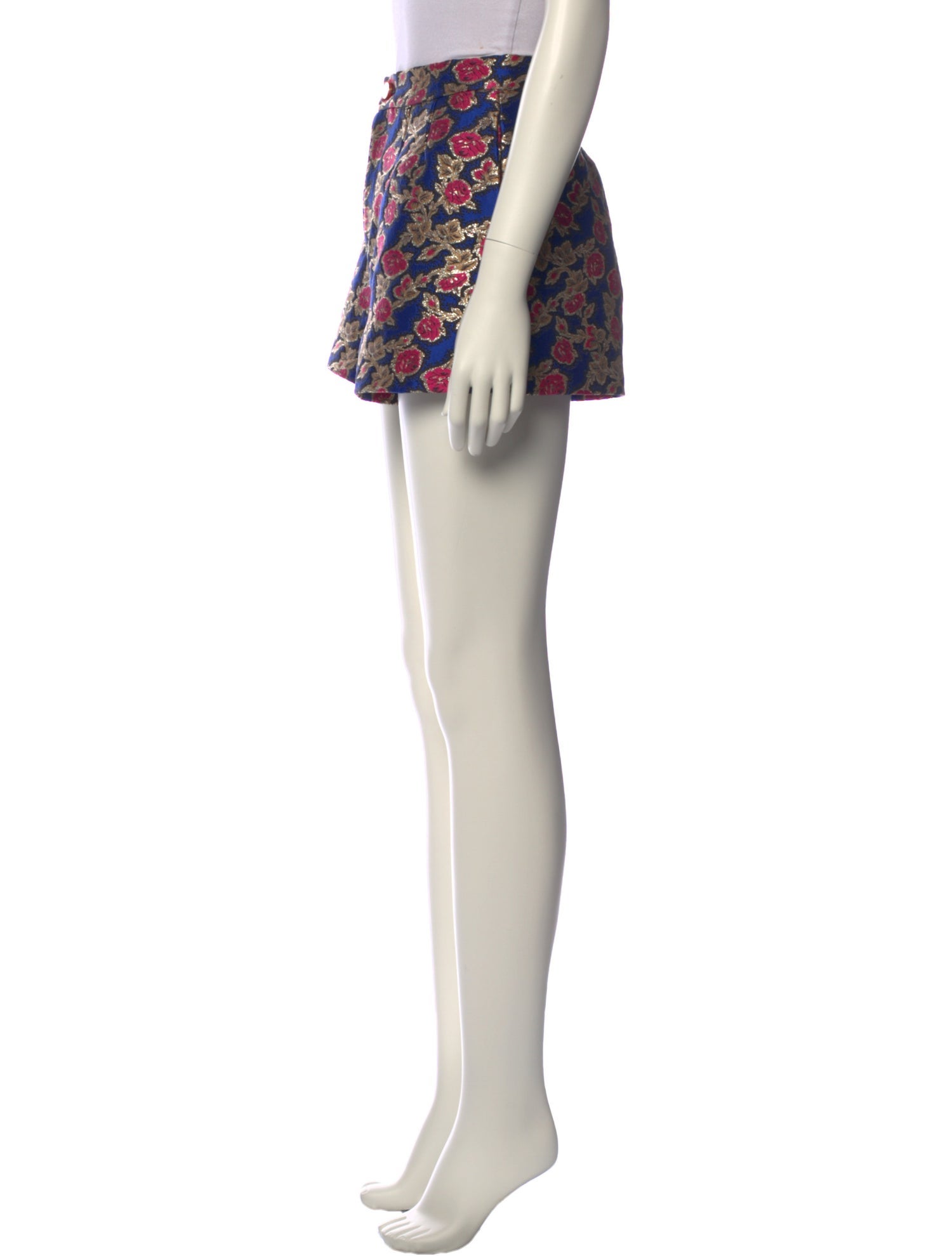 Red Valentino Printed Mini Shorts