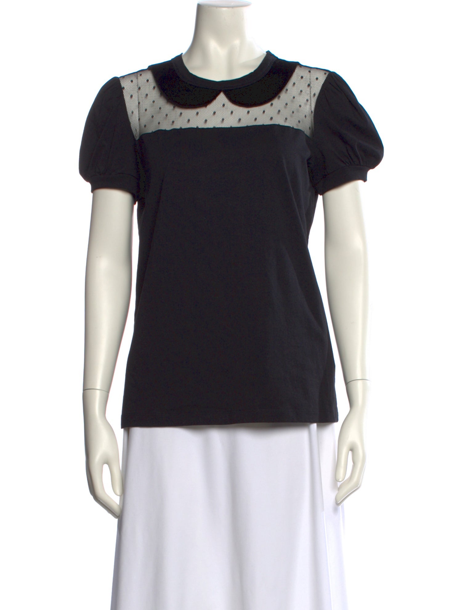 Red Valentino Crew Neck Short Sleeve T-Shirt