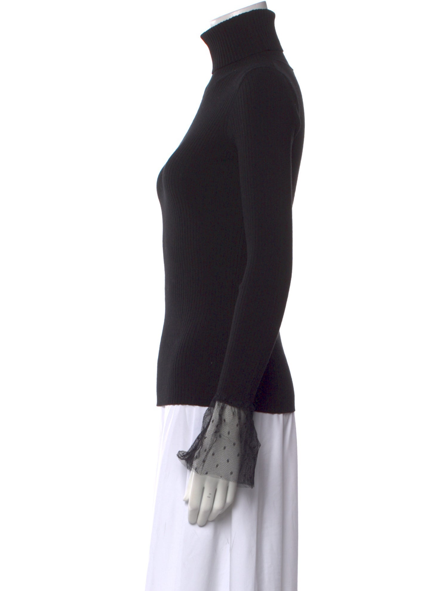 Red Valentino Turtleneck Long Sleeve Top w/ Tags