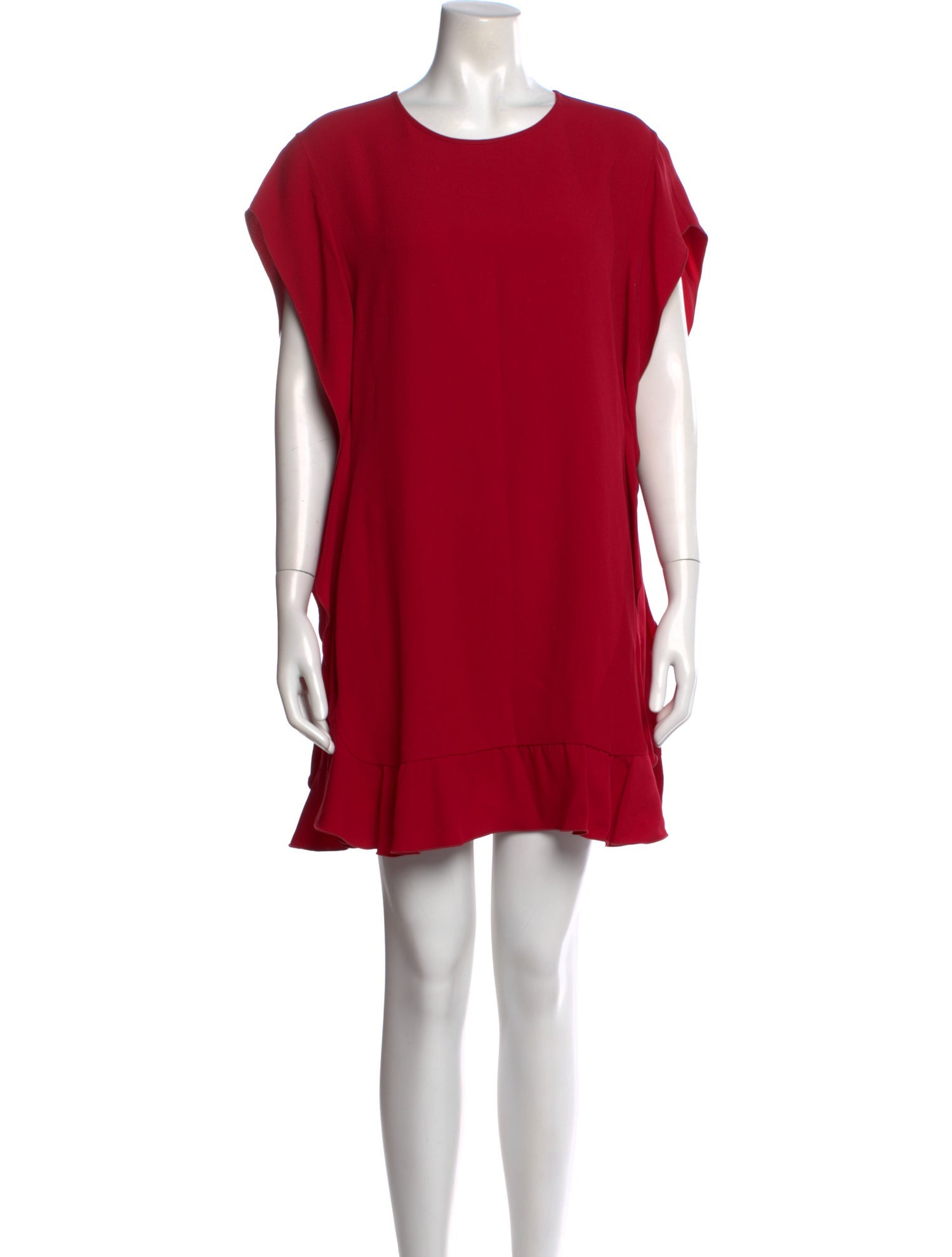 Red Valentino Crew Neck Mini Dress