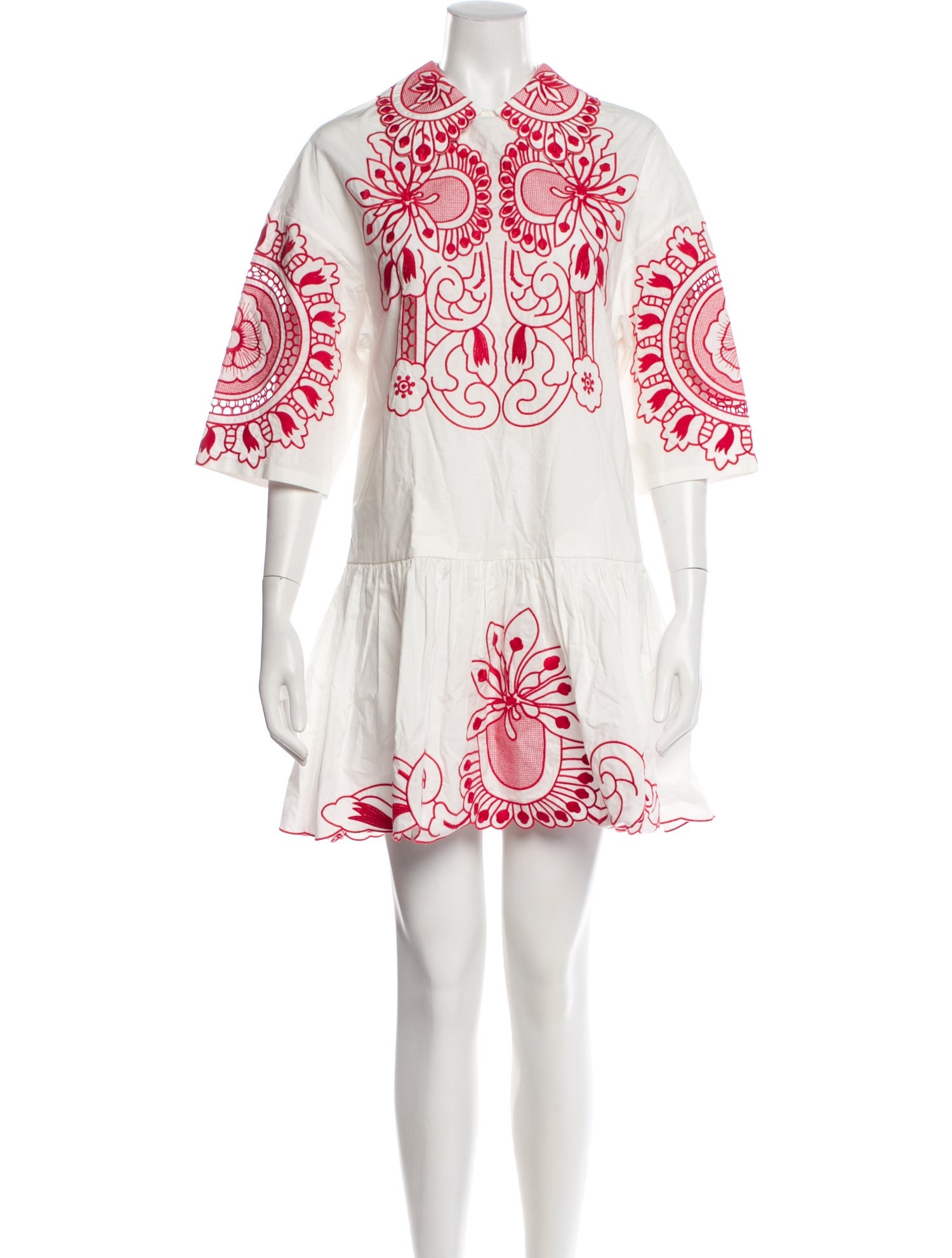 Red Valentino Printed Mini Dress