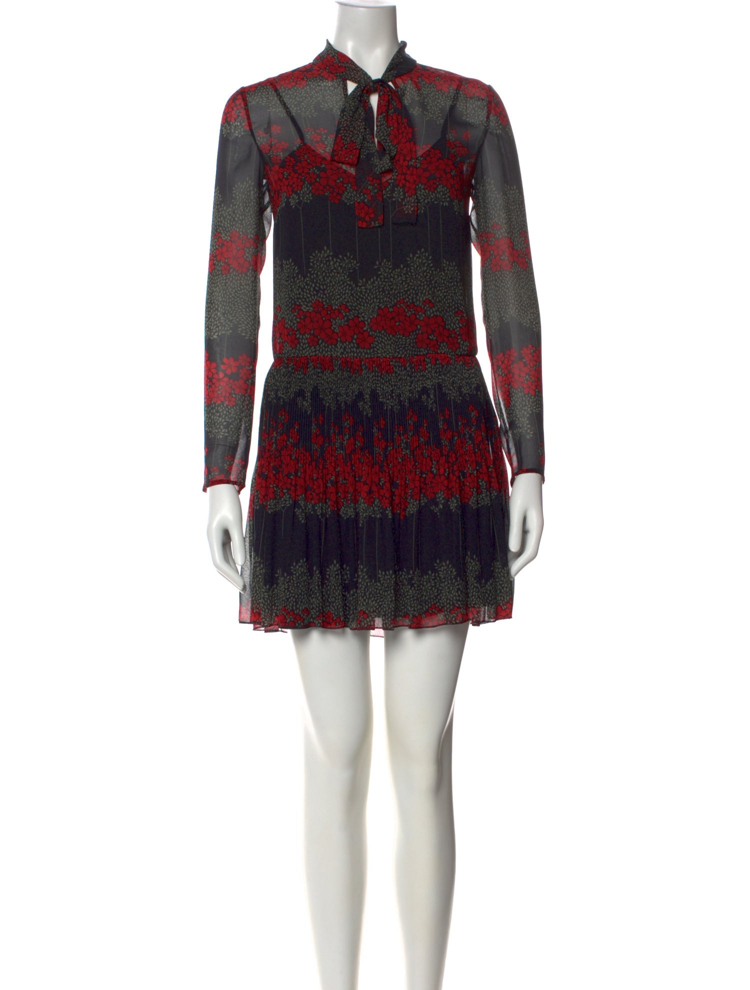 Red Valentino Printed Mini Dress
