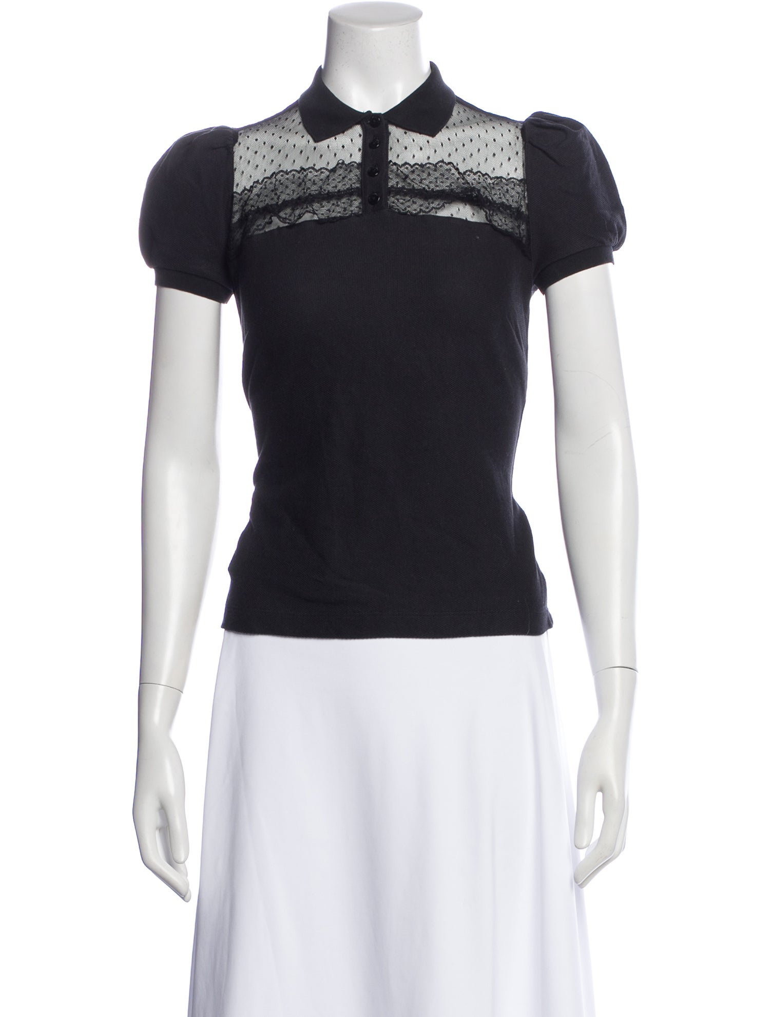 Red Valentino Short Sleeve Polo