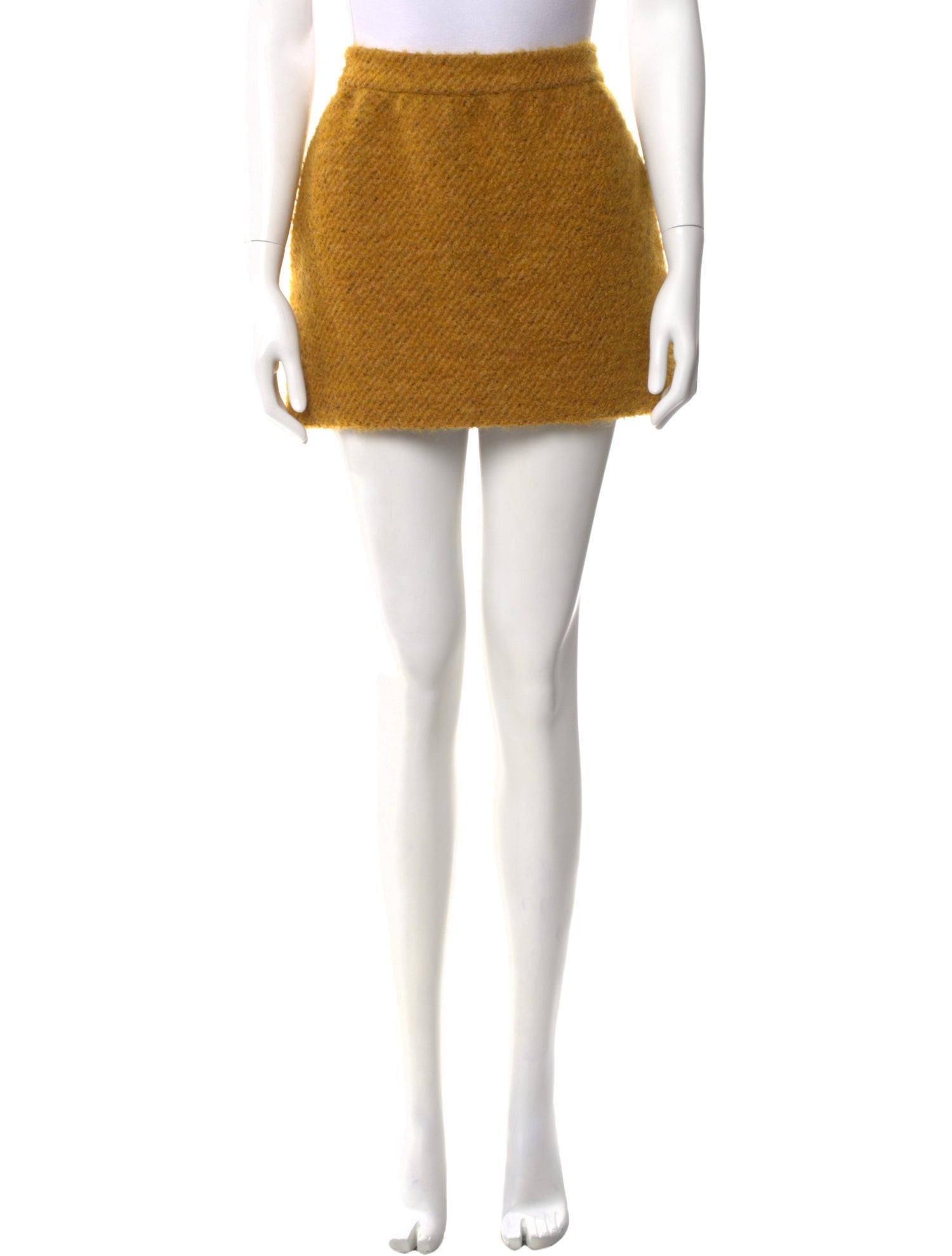 Red Valentino Wool Mini Skirt