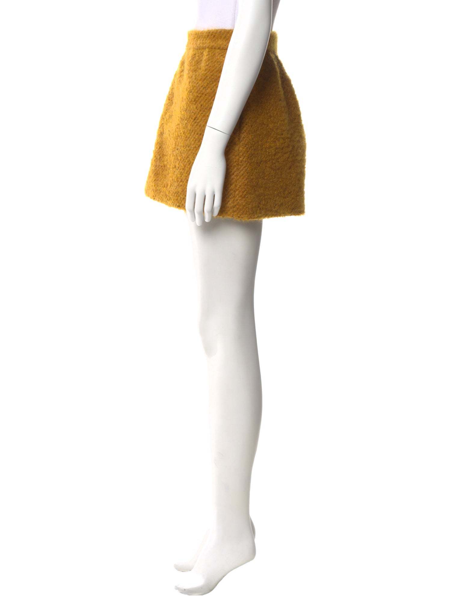 Red Valentino Wool Mini Skirt