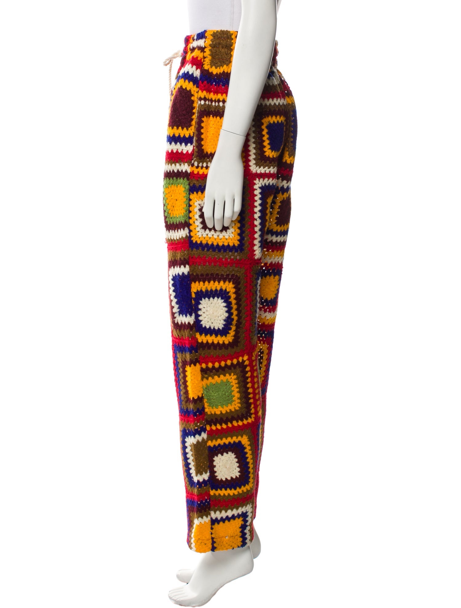 RES IPSA Printed Wide Leg Pants