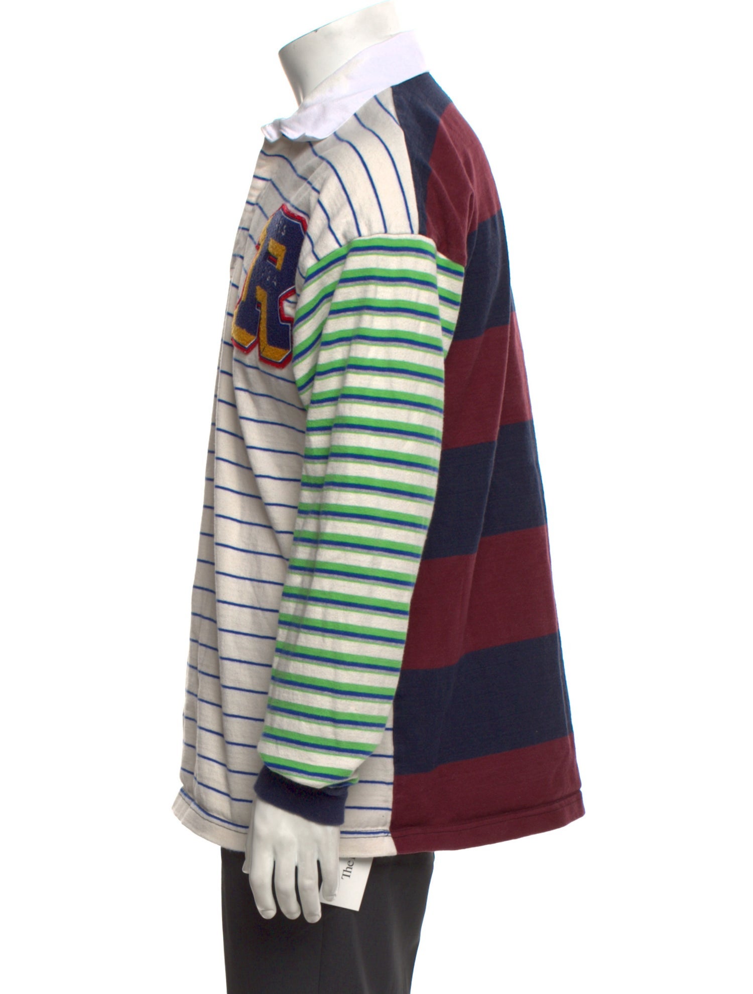 RES IPSA Printed Collar Polo Shirt