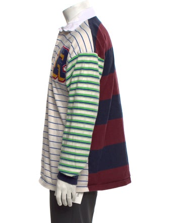 RES IPSA Printed Collar Polo Shirt