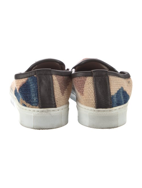 RES IPSA Printed Leather Trim Embellishment Sneakers