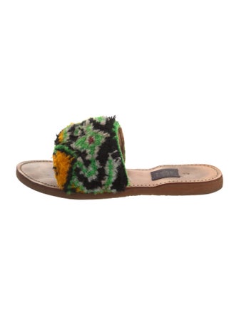 RES IPSA Shearling Printed Slides