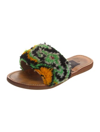 RES IPSA Shearling Printed Slides