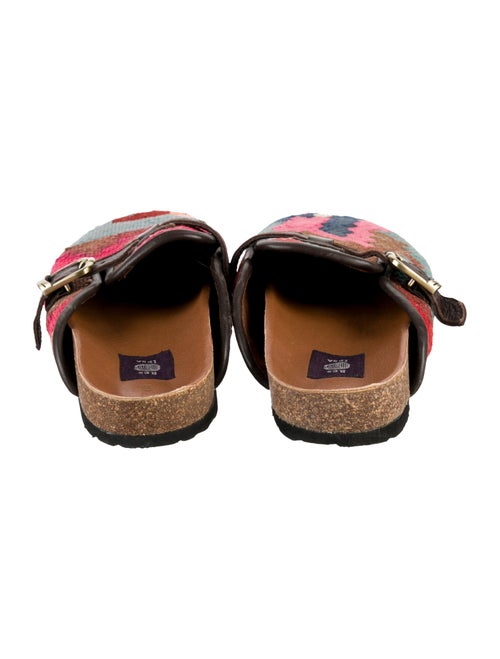 RES IPSA Raffia Patterned Mules