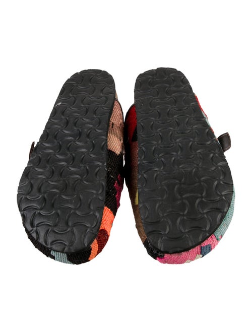 RES IPSA Raffia Patterned Mules