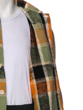 RES IPSA Plaid Print Bomber Jacket