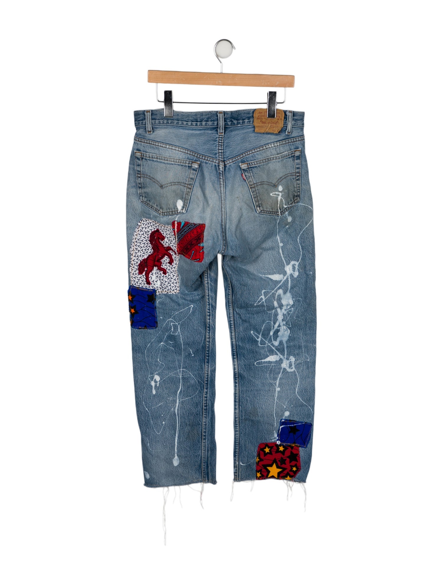 RES IPSA Mid-Rise Straight Leg Jeans