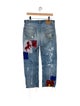 RES IPSA Mid-Rise Straight Leg Jeans