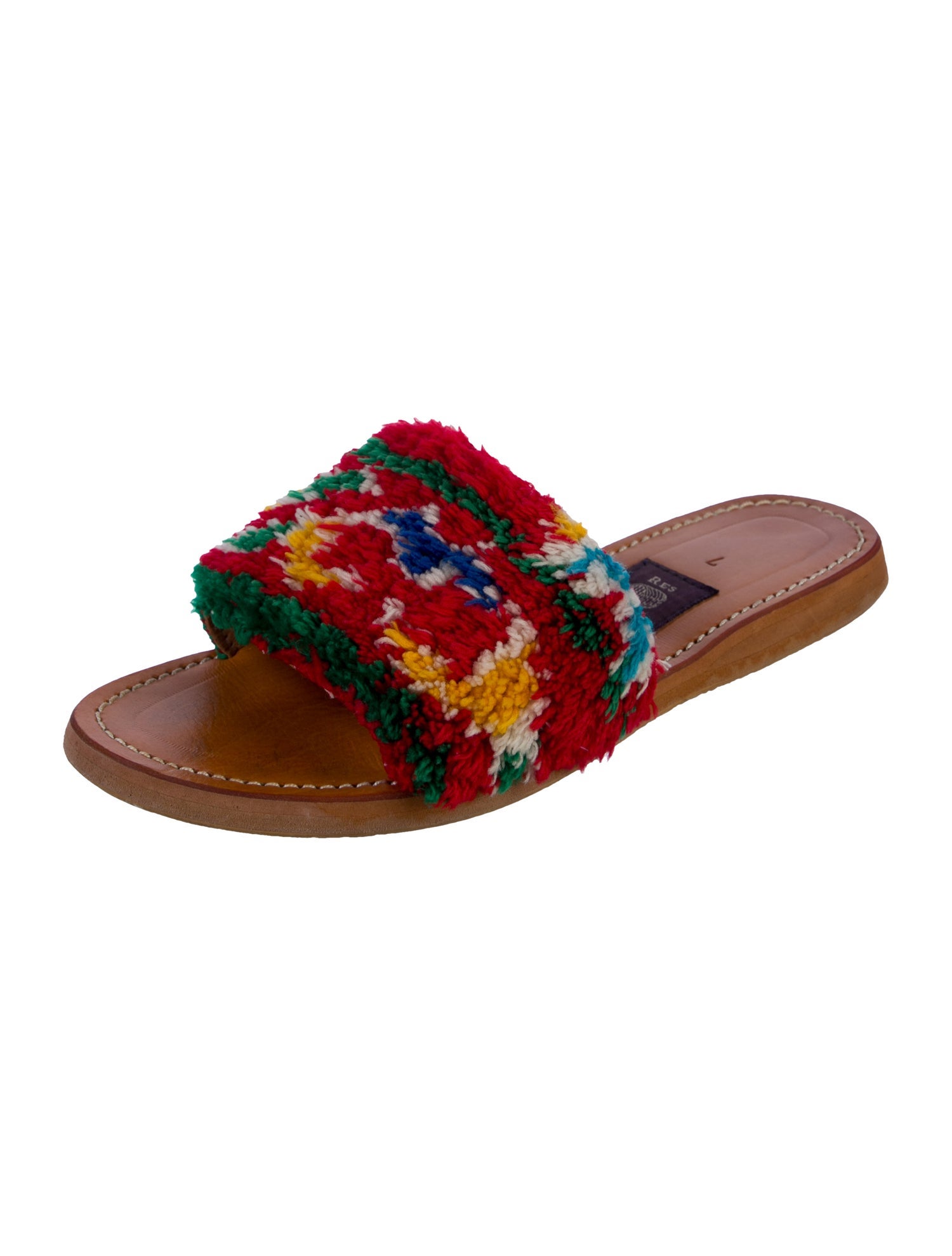 RES IPSA Shearling Slides