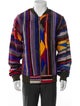 RES IPSA Striped Bomber Jacket