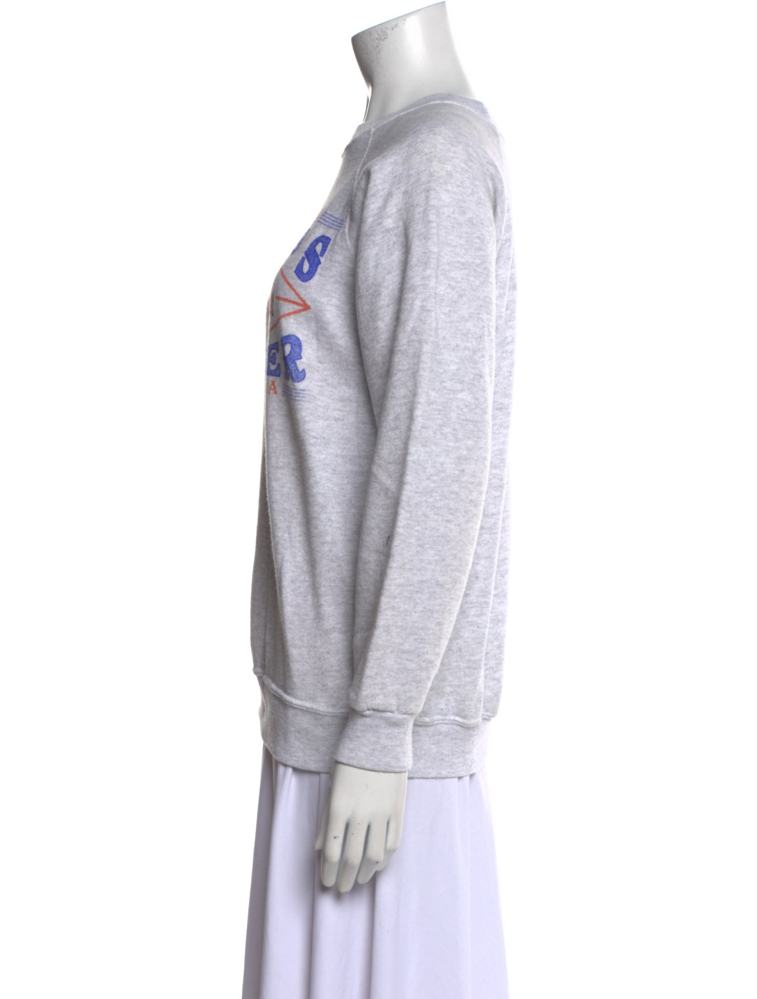 RES IPSA Graphic Print Crew Neck Sweatshirt