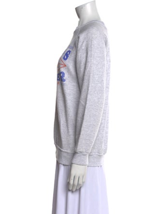 RES IPSA Graphic Print Crew Neck Sweatshirt