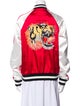 RES IPSA Graphic Print Bomber Jacket