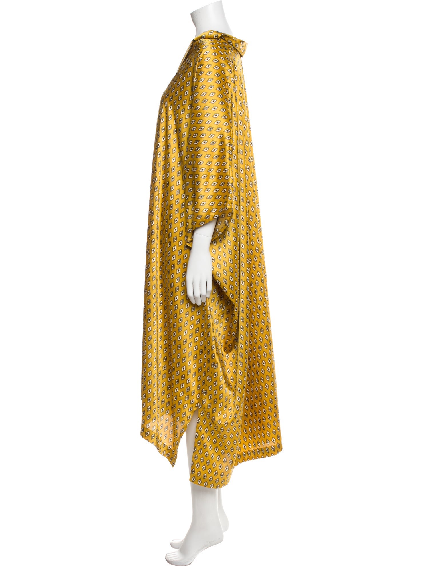 RES IPSA Silk Midi Length Dress