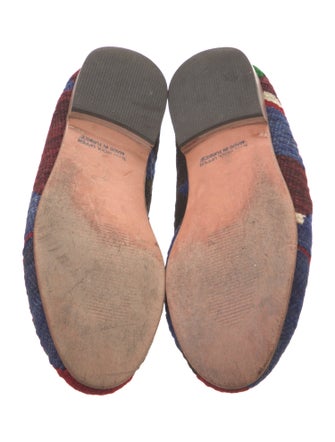 RES IPSA Wool Patterned Loafers