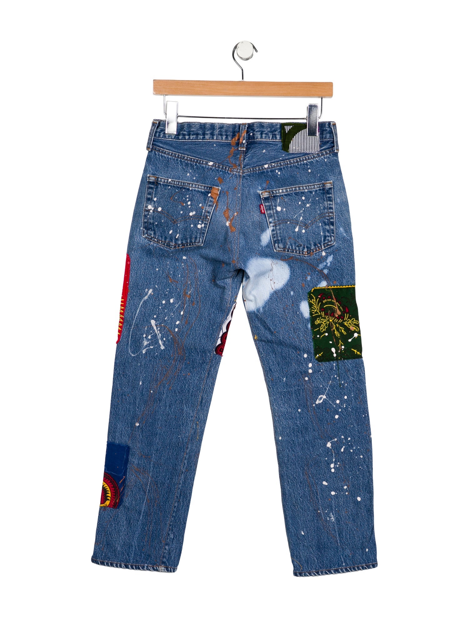 RES IPSA Mid-Rise Straight Leg Jeans