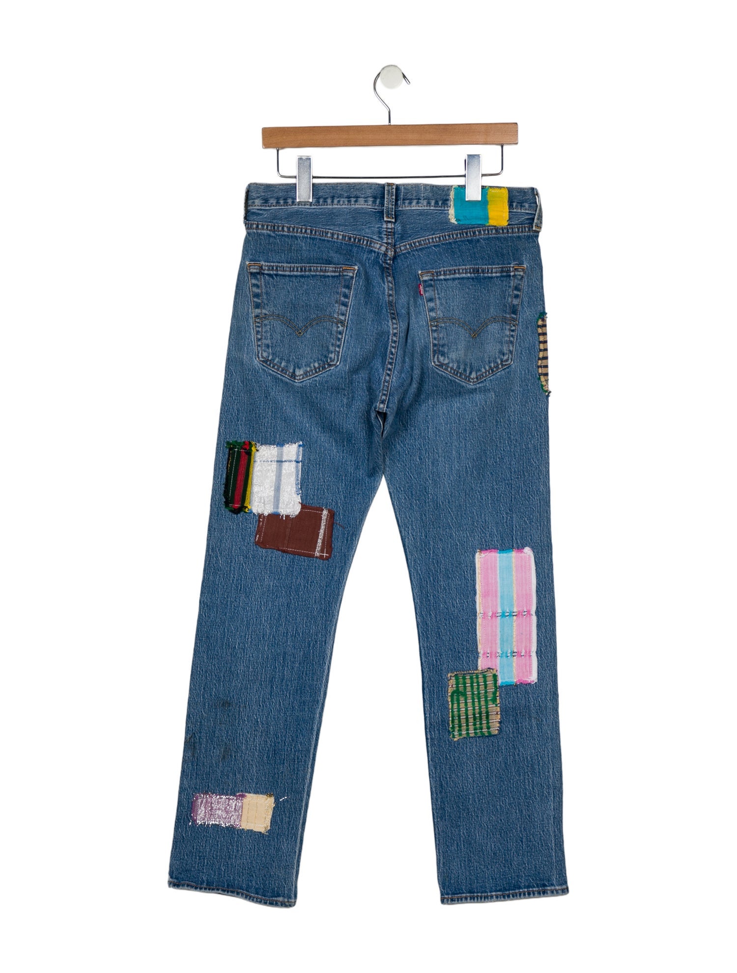 RES IPSA High-Rise Straight Leg Jeans