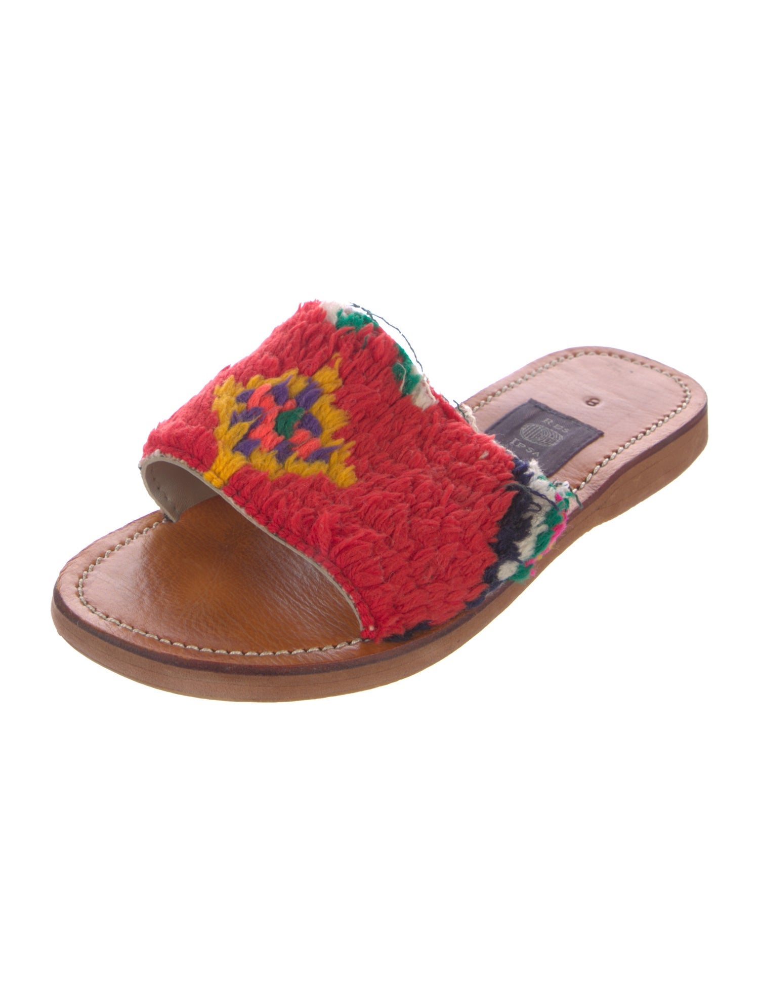 RES IPSA Shearling Printed Slides