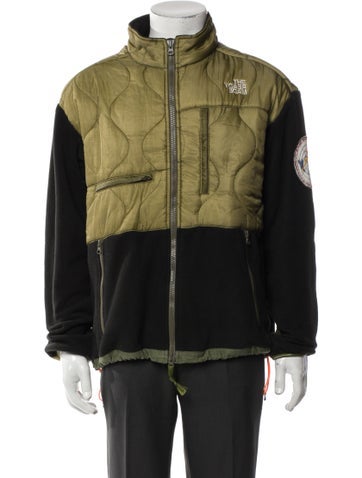 Readymade Outerwear Colorblock Pattern Windbreaker S