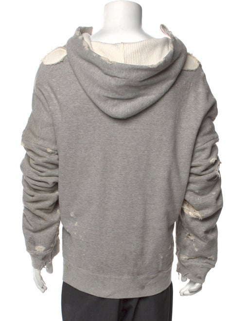 READYMADE Double Face V-Neck Sweatshirt