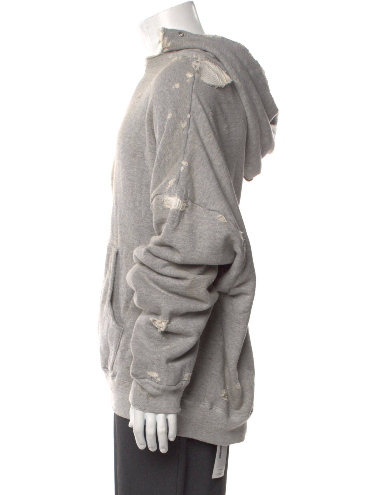 READYMADE Double Face V-Neck Hoodie