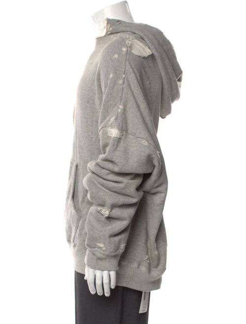 READYMADE Double Face V-Neck Hoodie