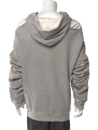 READYMADE Double Face V-Neck Hoodie