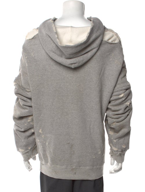 READYMADE Double Face V-Neck Hoodie
