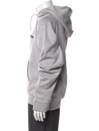 READYMADE Graphic Print V-Neck Hoodie