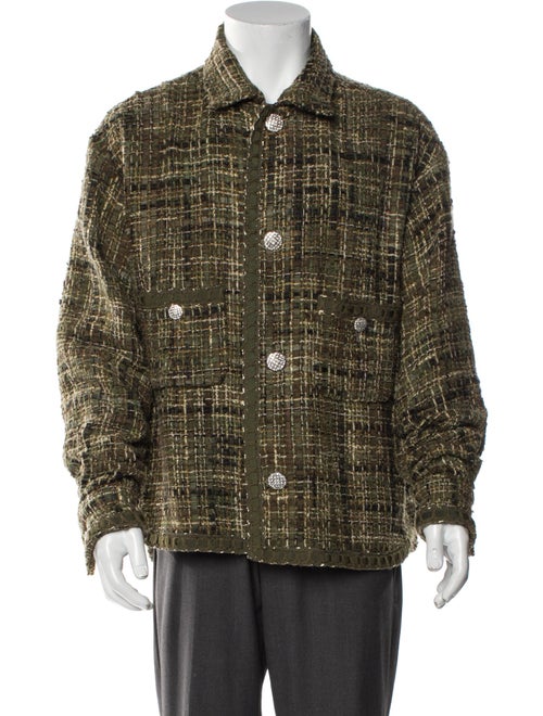 READYMADE Tweed Pattern Trucker Jacket