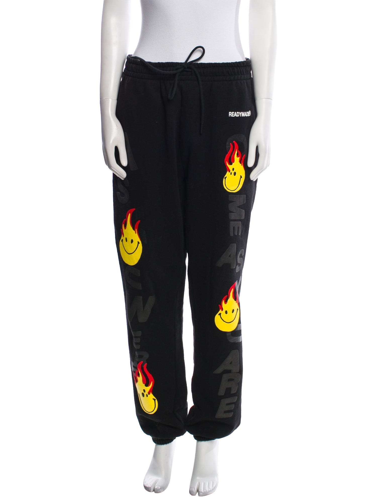 READYMADE Smile Printed Sweatpants